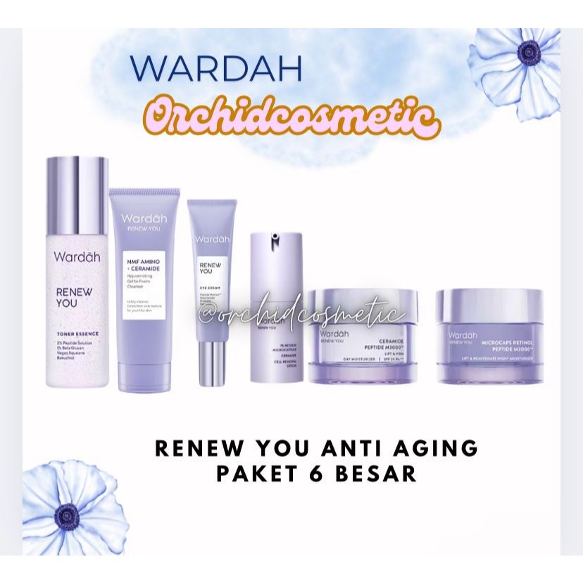 Wardah Renew You Anti Aging Paket Lengkap
