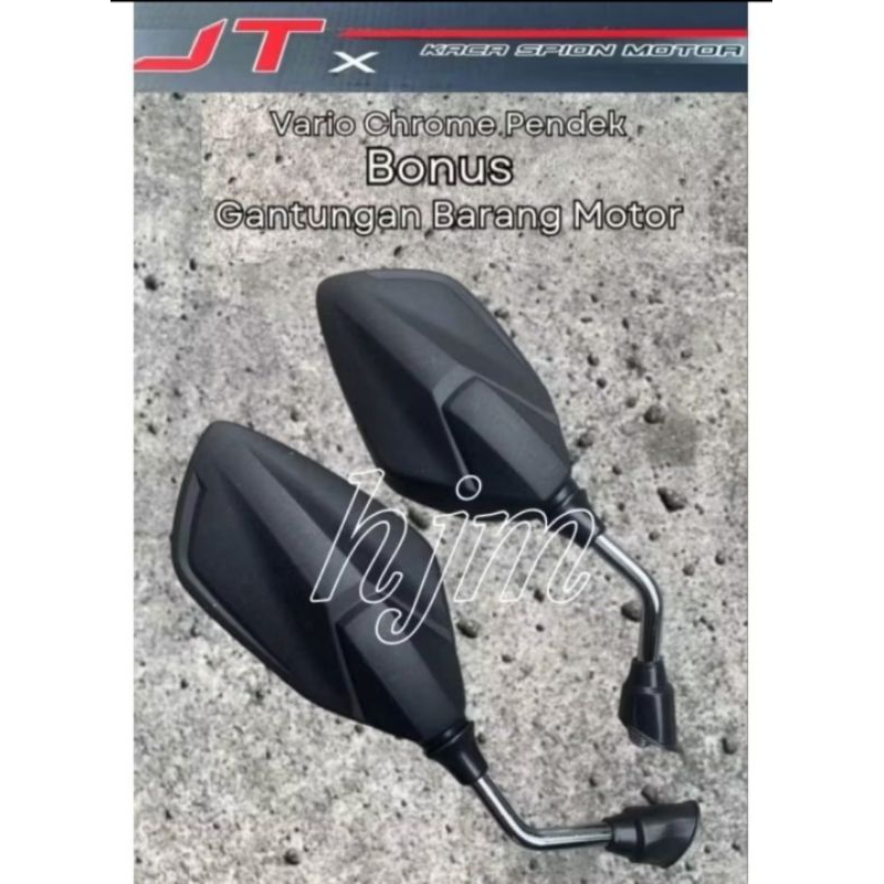 Spion Vario 125 New Tangkai Pendek Chrome Universal Semua Honda