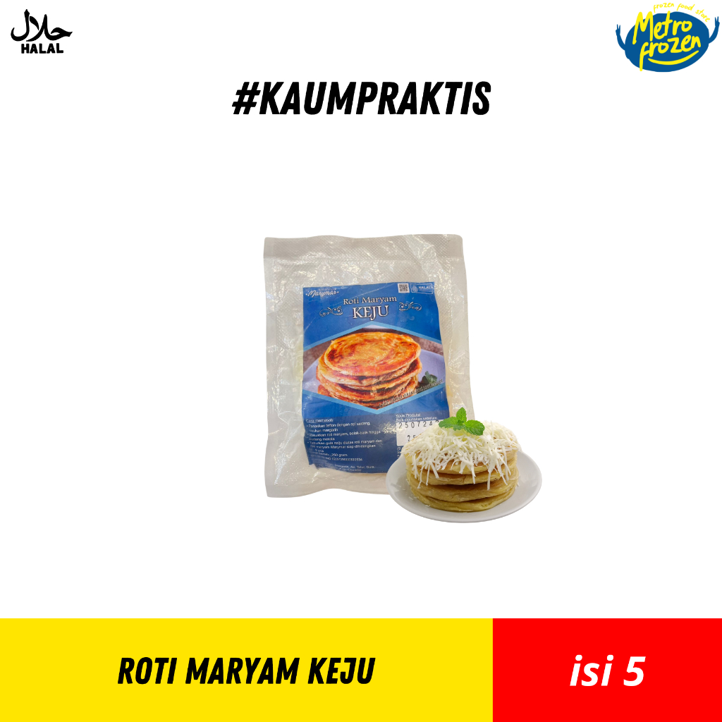 

Roti Maryam Varian Keju Isi 5