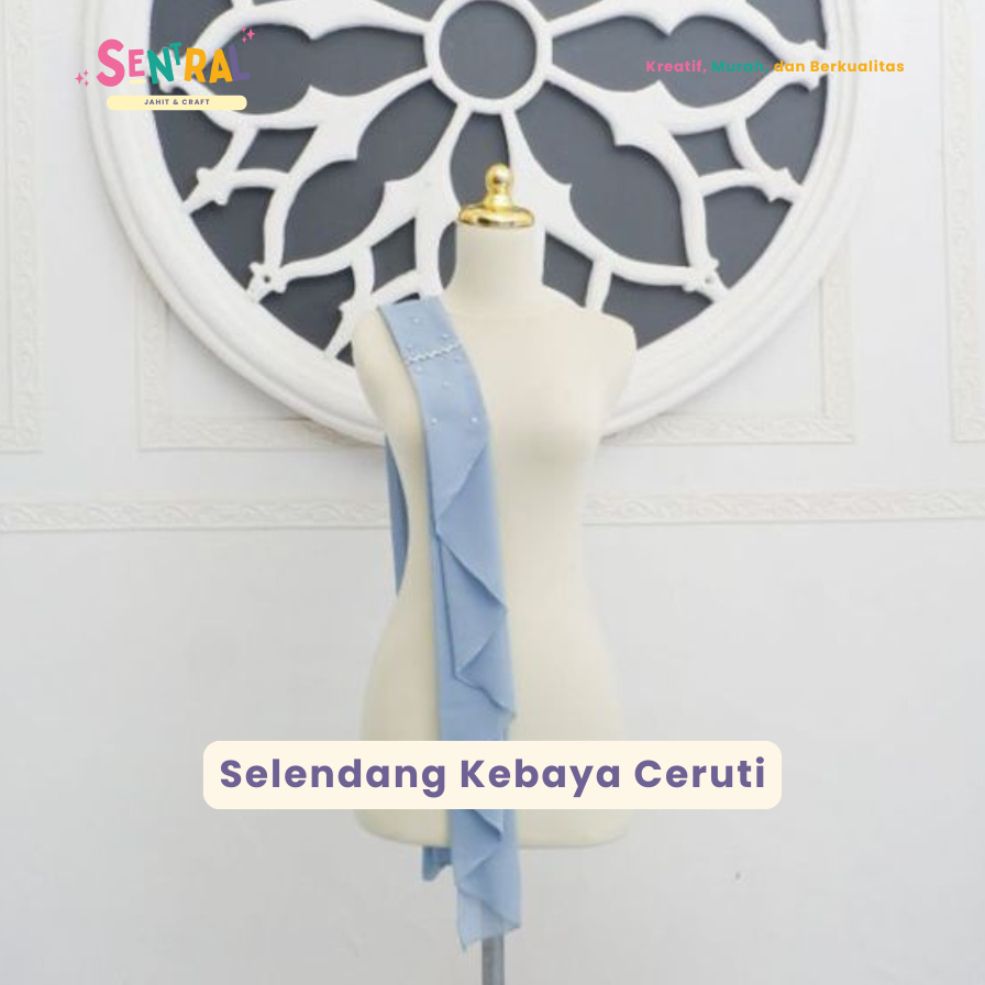 Selendang Kebaya Susun/Selendang Pundak/Slayer Pundak