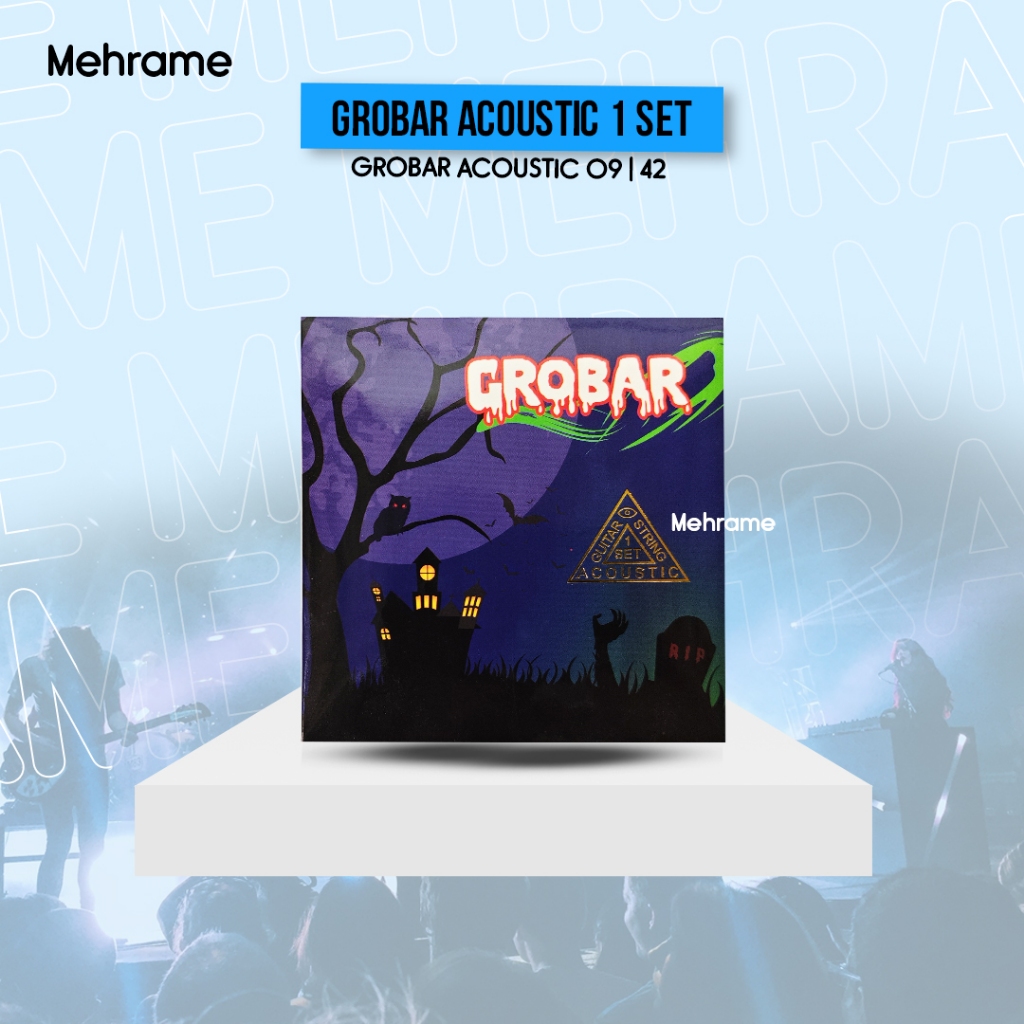Senar Gitar Grobar Akustik 09-42 (1set)