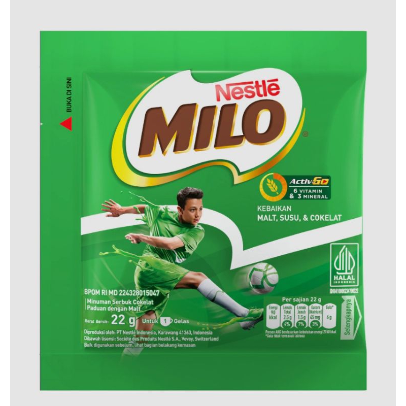 

susu milo 22 gr/ 1pcs