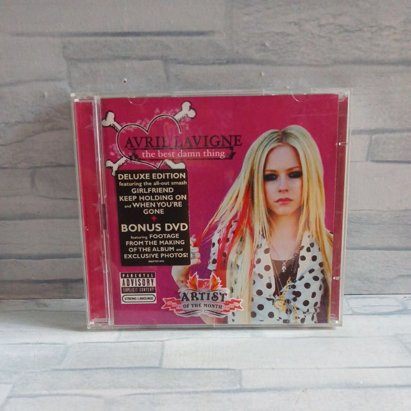 kaset CD avril lavigne the best damn thing original