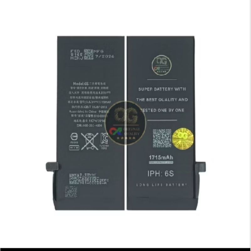 (OG SUPER) BATERAI/BATTERY/BATRE IPHONE 6S ORIGINAL