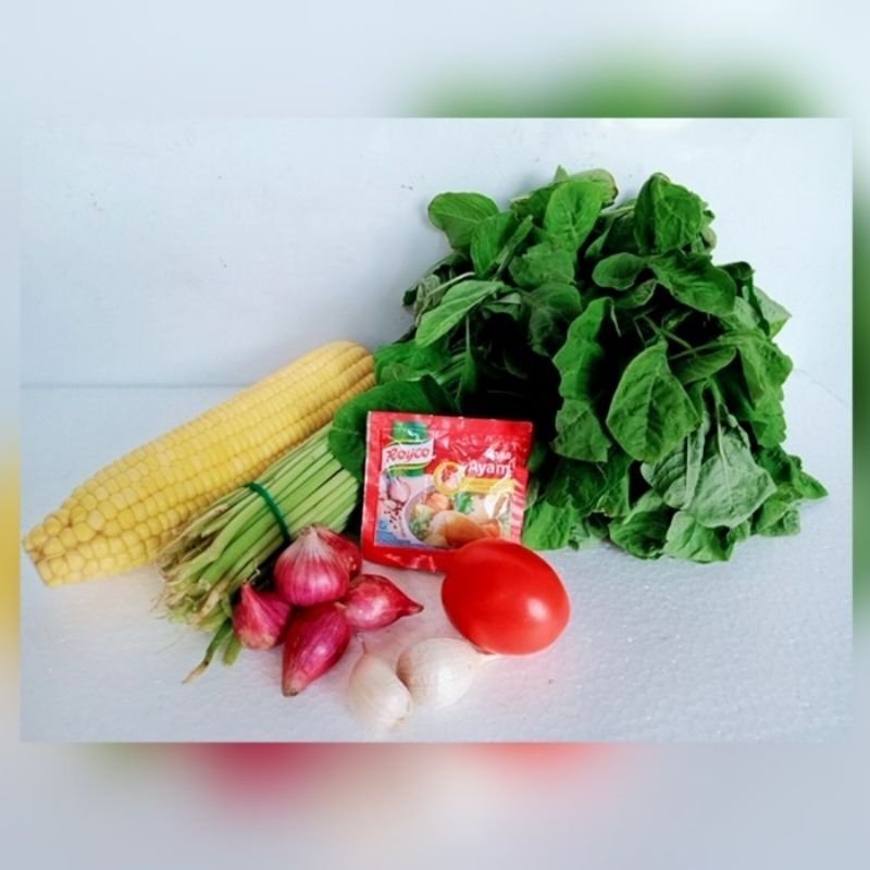 

paket sayur bening komplit