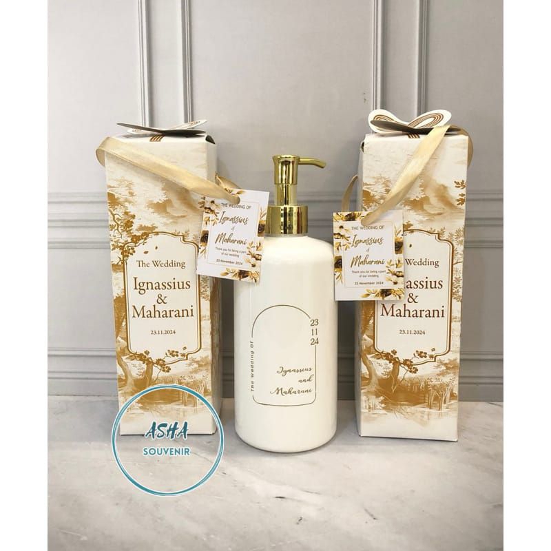 BOTOL SABUN PUMP KEMASASAN BOX CUSTOM