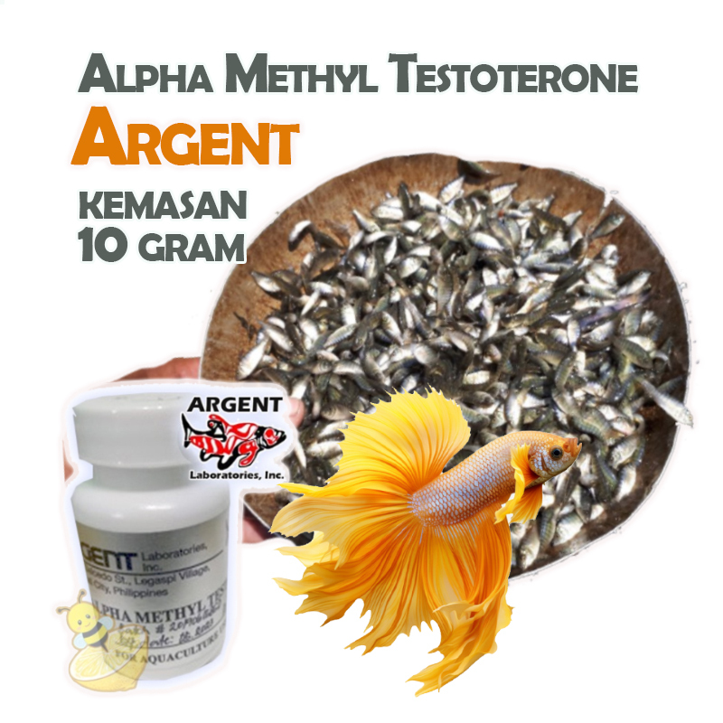 Alpha Methyl Testoterone Argent kemasan 10 gram