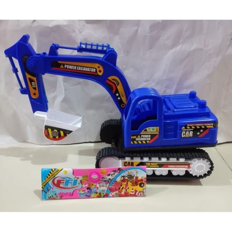 Rameo 290 Mainan Anak Truk Kontruksi Excavator Besar Bego Beko Fp710