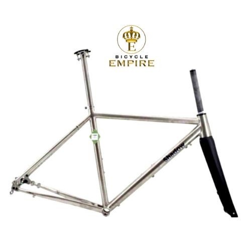 Frame Set Sepeda Roadbike Shadow Pave Titanium All Road Frame Set Bicycle Empire