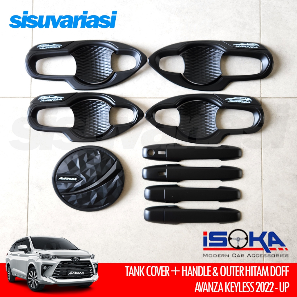Cover Handle Outer Tank Cover Avanza Veloz Xenia 2022 2023 2024 2025 Aksesoris Garnish Pintu Mobil