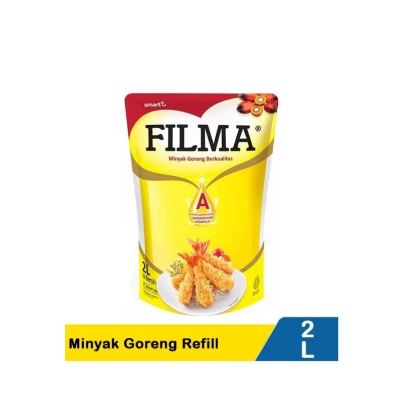 

Filma minyak goreng refil 2 Liter kemasan pouch