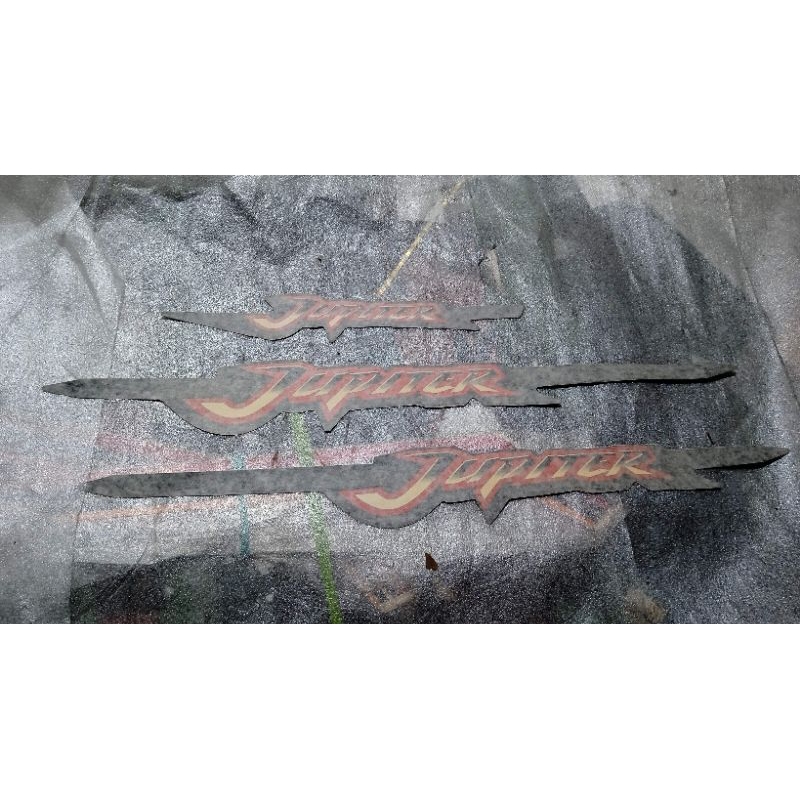 original stripping stiker full set box cover body kanan kiri Jupiter z lama old stopan kipas merah h