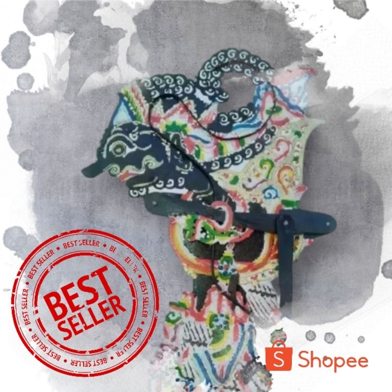 Wayang Kulit Asli Gatotkaca Murah Meriah