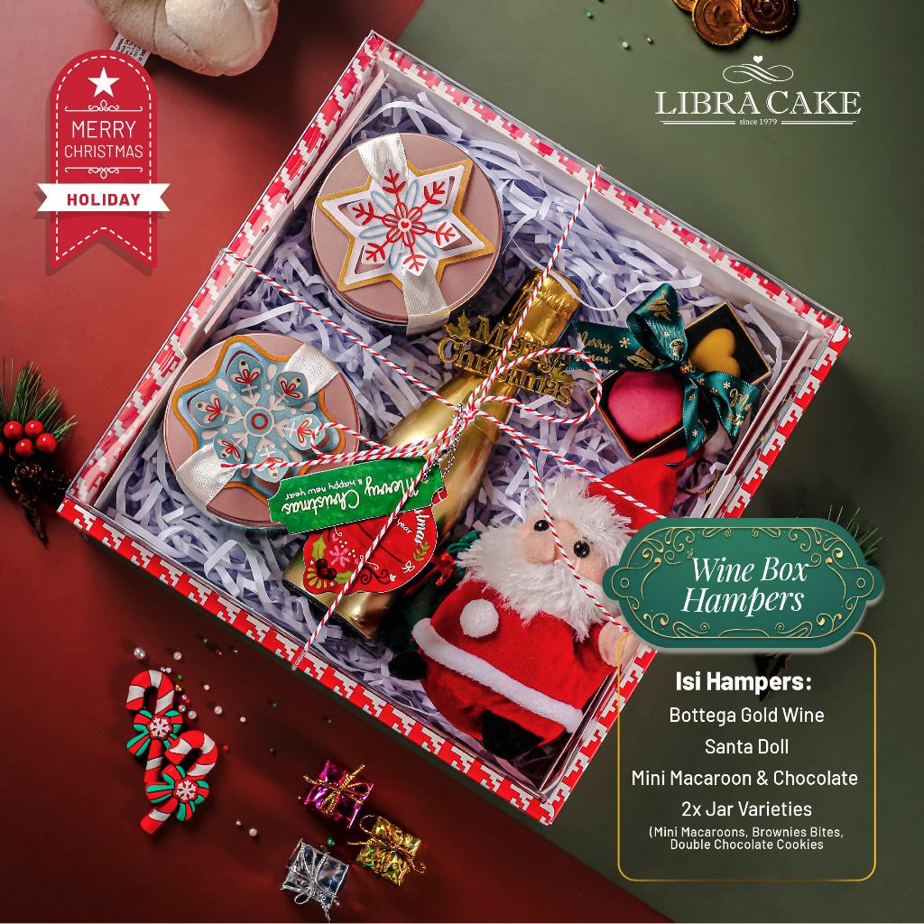 

Natal 2024/Hampers Natal/Wine Box Hampers/Natal/Hamper