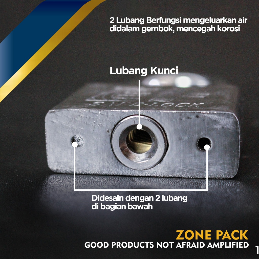 Piyugardening Gembok 50Mm Gembok Anti Maling Gembok Pagar