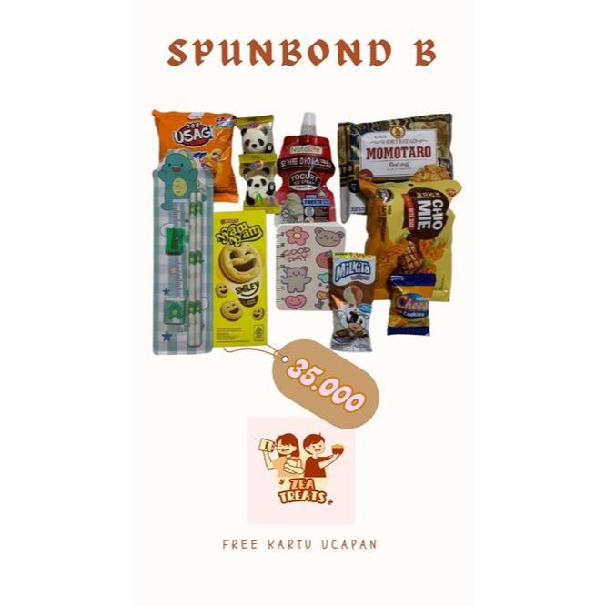 

Hadiah / Goodie Bag Ulang Tahun Anak - Tas Spunbond B
