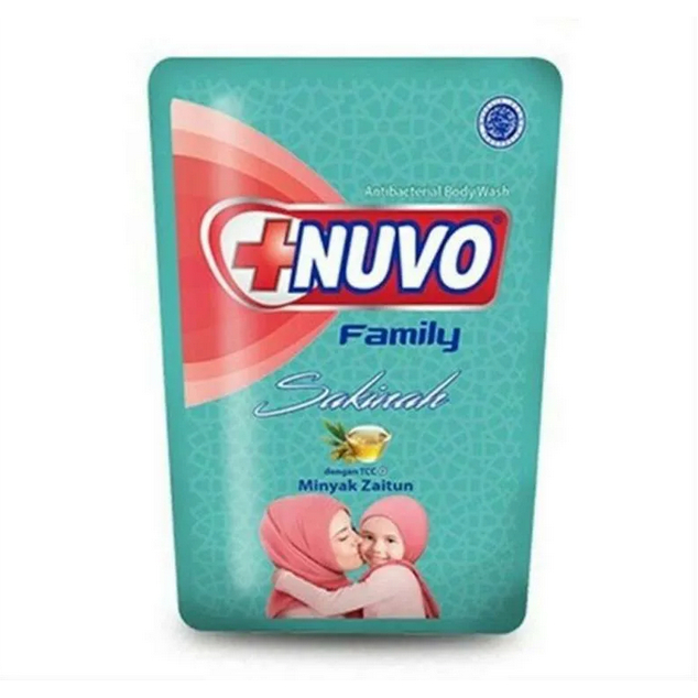 Nuvo Sabun mandi refill cair sakinah 400 ml