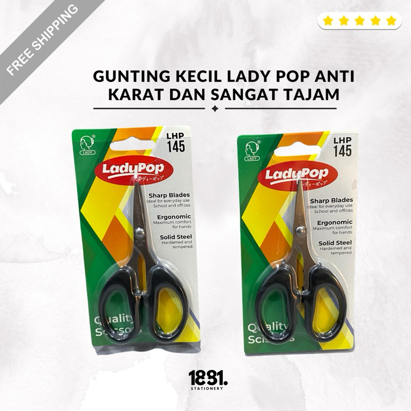 

Gunting Kecil Lady Pop Super Tajam Dan Anti Karat (pcs)