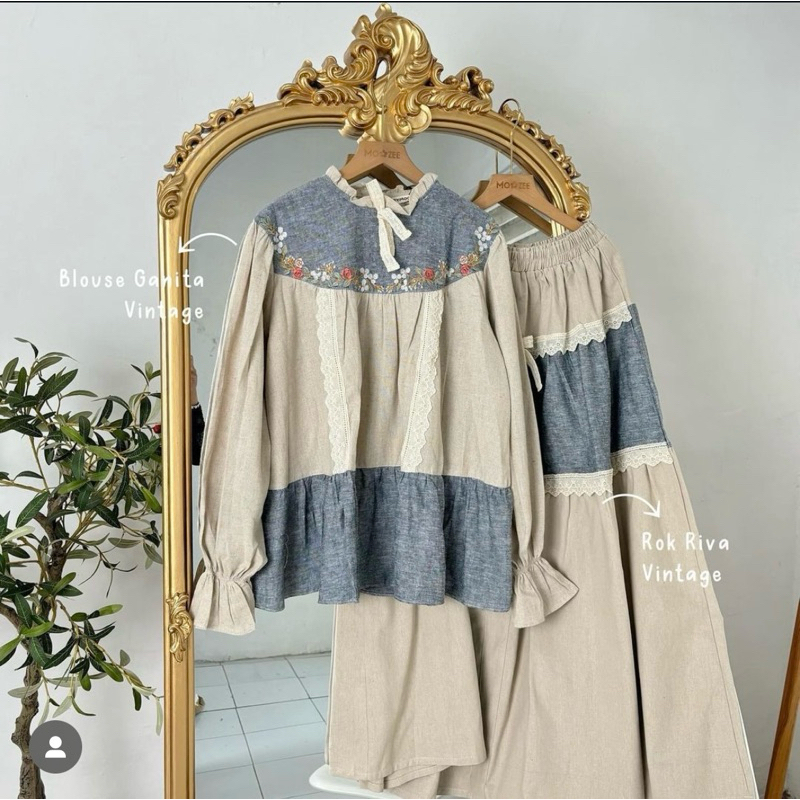 Set vintage bangkok bukan sarah the label