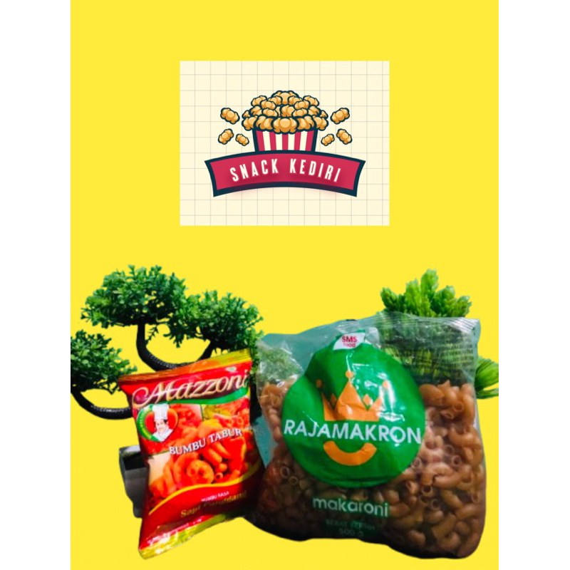 

SATU PAKET MAKARONI + BUMBU TABUR BUBUK SAPI PANGGANG