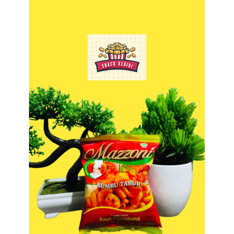 

BUMBU MAKARONI TABUR RASA SAPI PANGGANG MERK MAZZONI