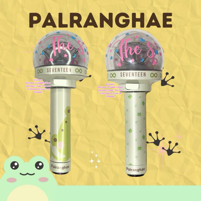 PALRANGHAE THE 8 Skin Sticker Decal Seventeen Caratbong Lightstick Version 3 | Sticker only by Aesth