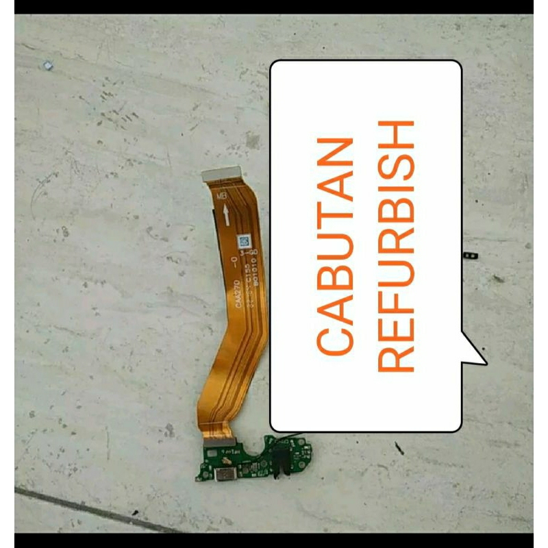 flexible board cas Oppo a57 / a77s cabutan refurbish tidak ada kabel antena