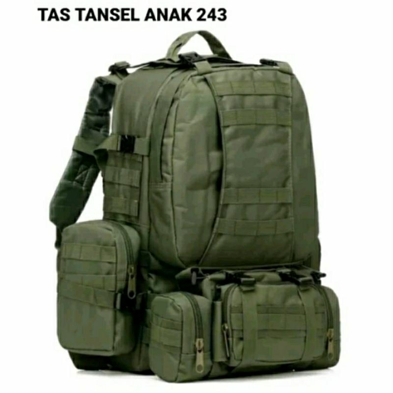 tas ransel army tactical 243 tas punggung/ransel tentara militer OLM