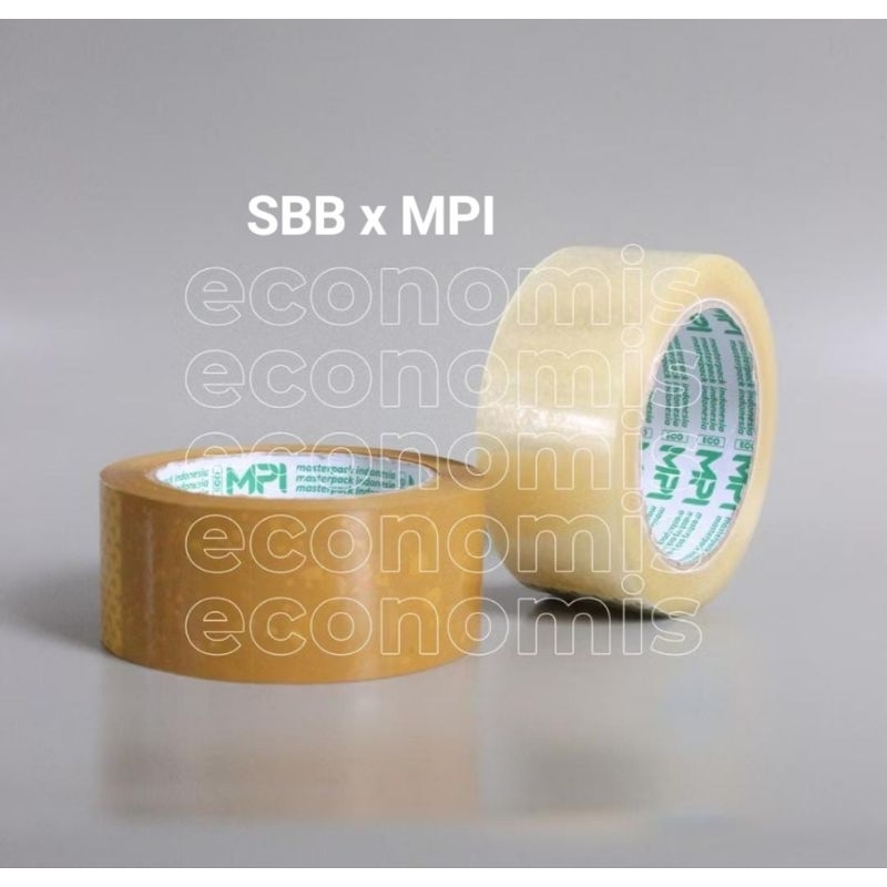 

LAKBAN BENING / LAKBAN COKLAT/ LAKBAN MASTER PACK INDONESIA EKONOMIS 45mm x 100 Yard