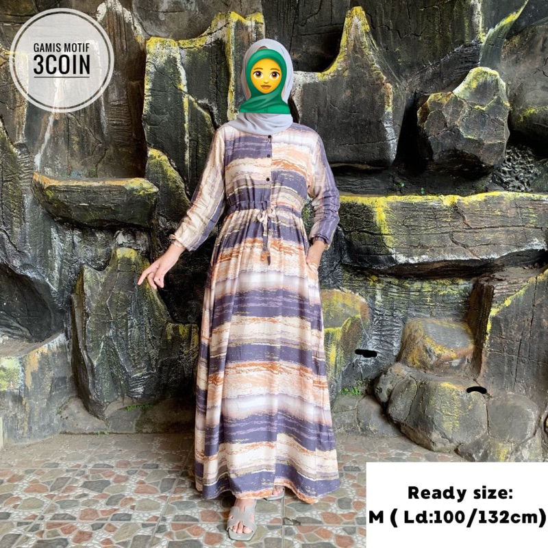 GAMIS 3 COINS MOTIF ORIGINAL