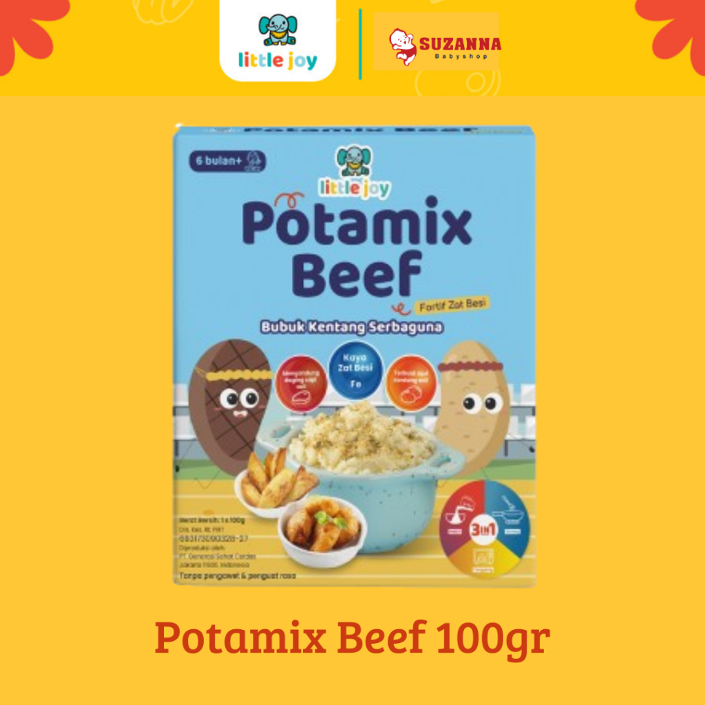 Little Joy Potamix Beef 100gr - Bumbu Bubuk Tabur