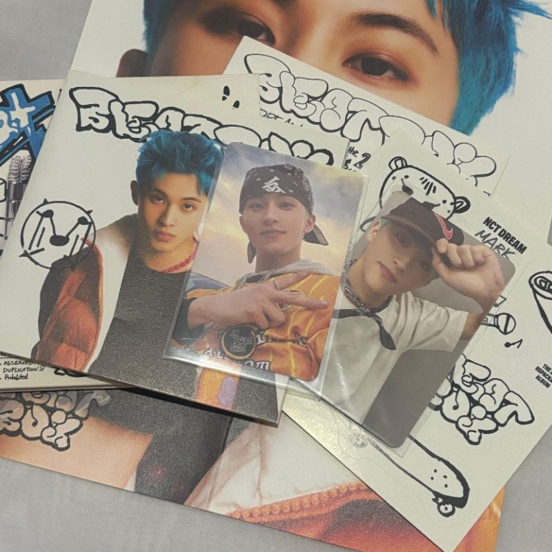 ALBUM DIGIPACK BEATBOX MARK SET NCT DREAM FULLSET UNSEALED
