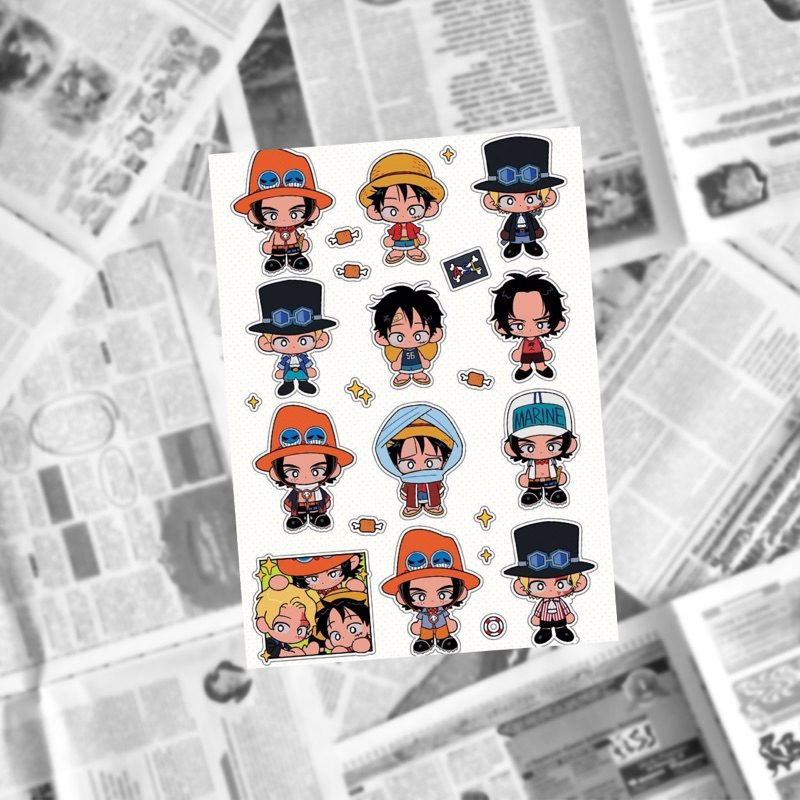 

Stiker Karakter One Piece Lucu