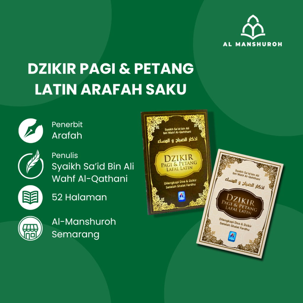 Dzikir Pagi dan Petang dengan Latin - Arafah Saku