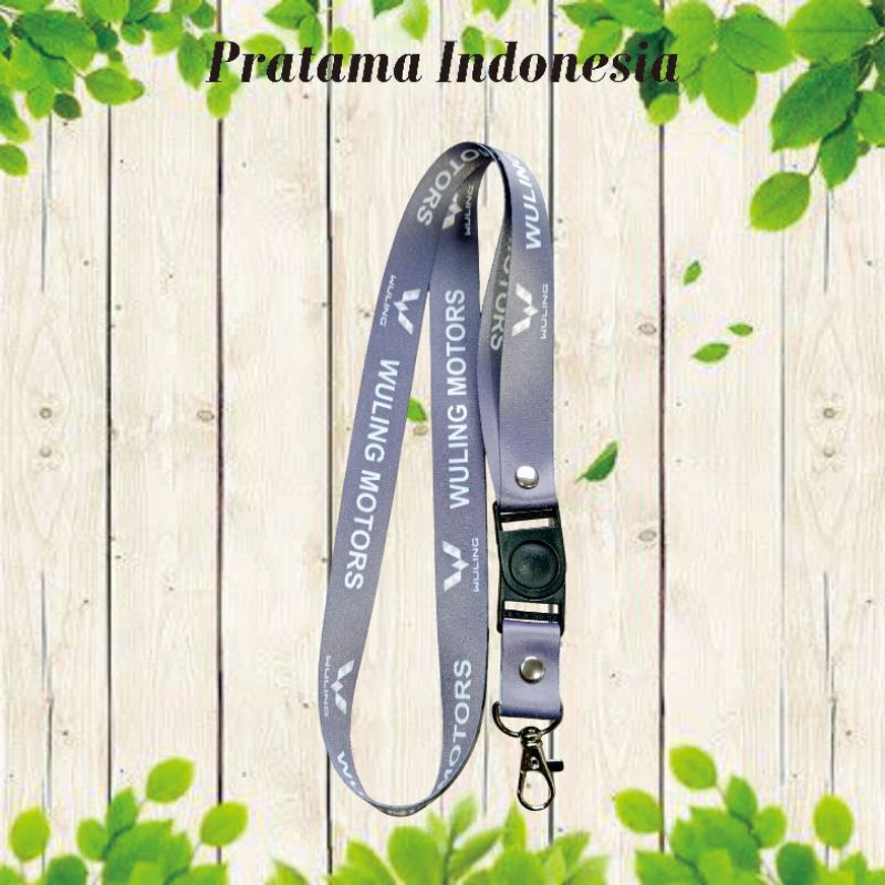 

Lanyard / Tali id card (READY STOCK) Wuling Abu termurahhh!!! produsen utamaa!!!!
