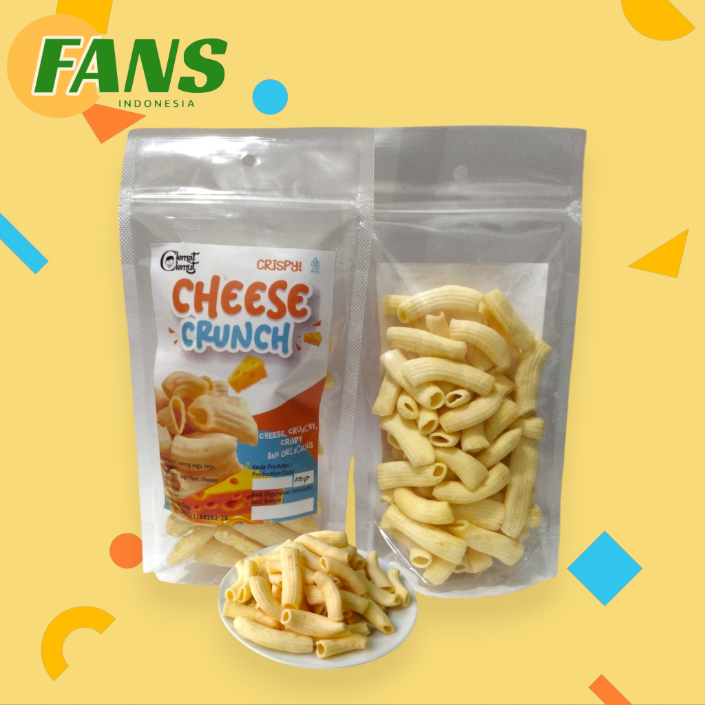 

MAKARONI KEJU 90GR | CHEESE CRUNCH SUPER PREMIUM