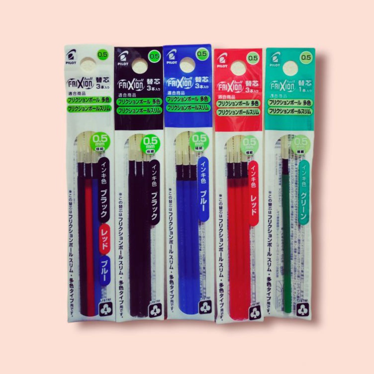 

KODE V55I Refill Isi Frixion 3in1 4in1 5mm Isi Ulang Frixion 3 Warna 4 Warna LFBTRF