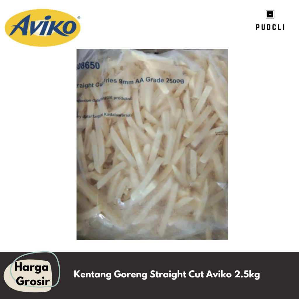 

Kentang Goreng Straight Cut Aviko 2.5kg