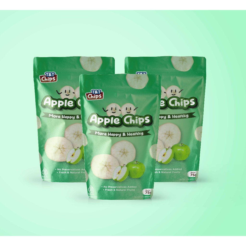 

Paket Isi 3 - Apple Chips (Keripik Apel Premium)