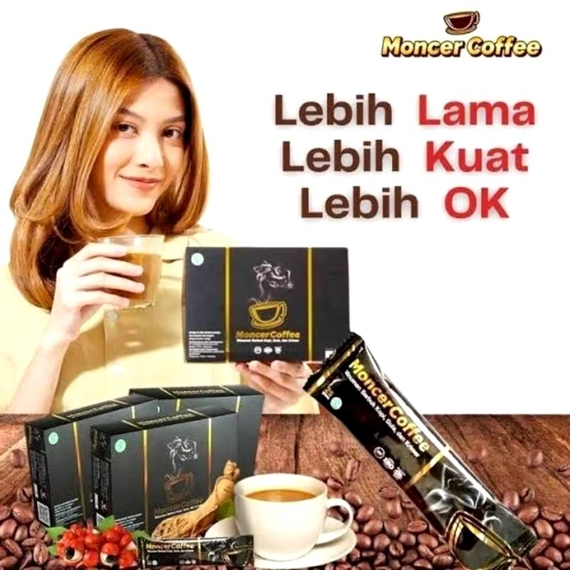 

Monceer Coffee Pria Dewasa Kopi Stamina Kuat Tahan Lama / Monceer Coffee Original Sachet