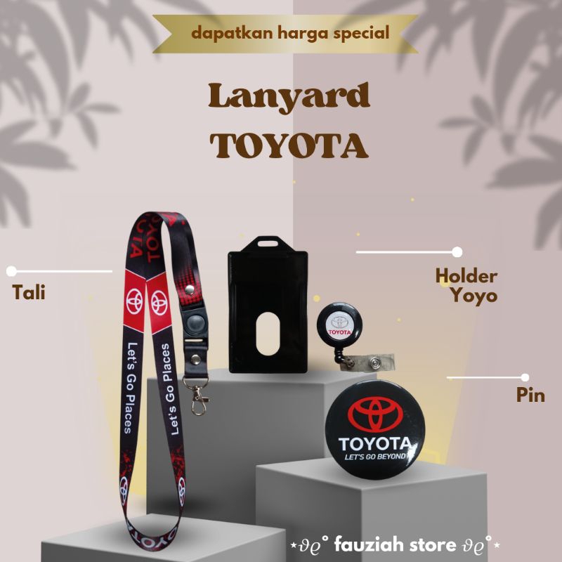 

READY! Tali / Lanyard TOYOTA Termurah Se Indonesia!!!