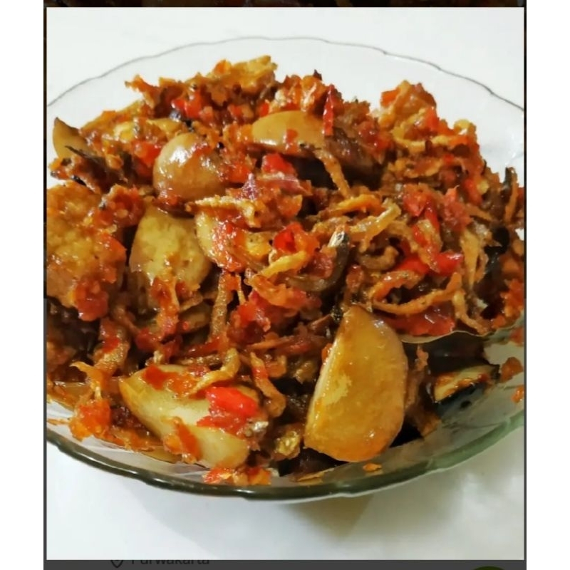 

sambal teri jengkol