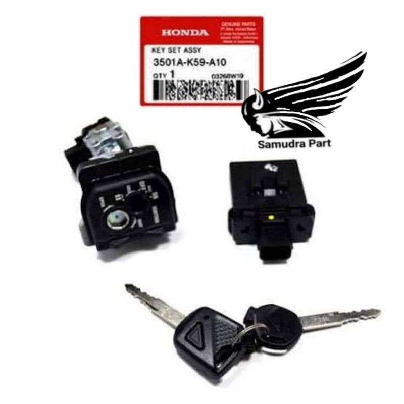 3501AK59A10 Kunci kontak key set Vario 150 old original