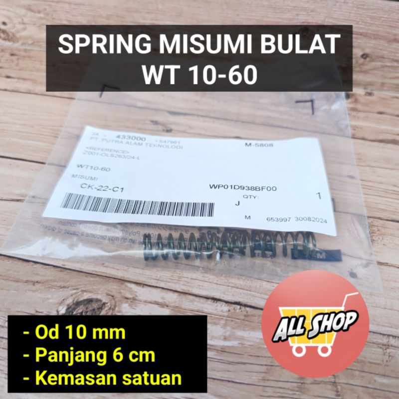 Per misumi bulat WT 10-60 / Per misumi original / Per mizumi