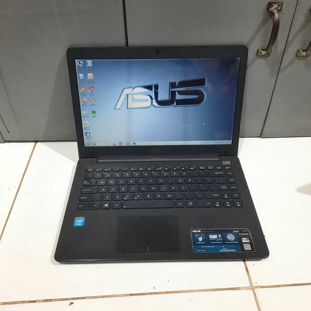 Laptop Asus X402CA, Slim, Black