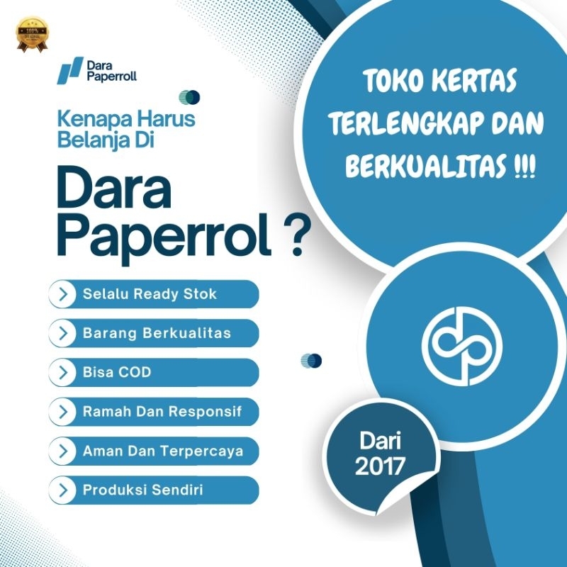 

klm KERTAS THERMAL EDC BLUETOOT 57X30 Cocok untuk semua jenis printer mini