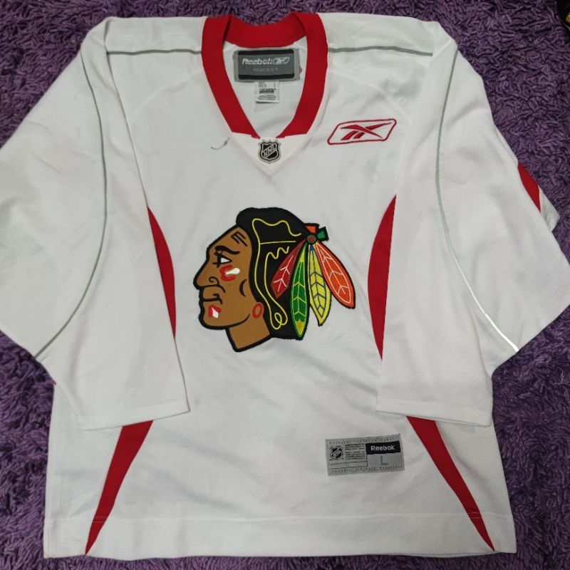 JERSEY HOCKEY REEBOK VINTAGE BLACK HAWK ORIGINAL