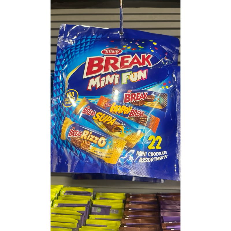 

BREAK MINI FUN coklat 22 pcs