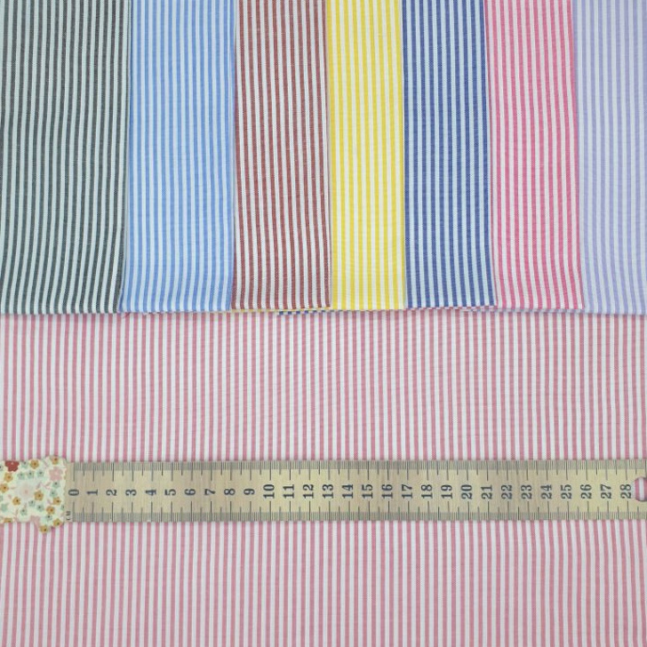 Kain Katun Yarndyed Motif Garis Stripe Kain Salur Lebar 15cm Kain Katun Jepang Tokai Senko Salur Kec