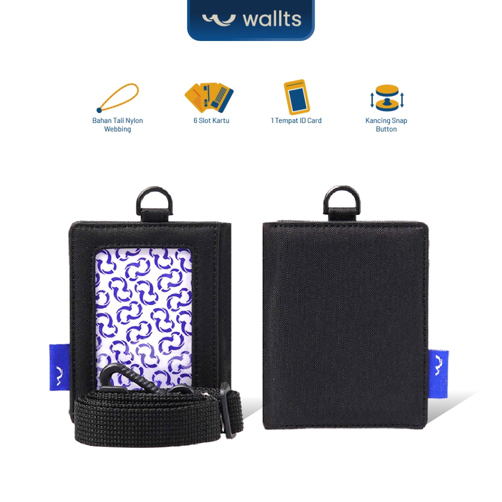 

KODE B33Q Wallts Lorey Lanyard Name Tag Id Card Pria Wanita